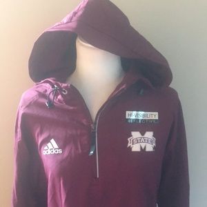 All weather MIssissippi State University jacket